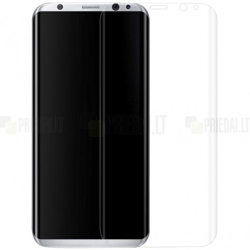 Samsung Galaxy Note 9 (N960F) skaidri apsauginė pilnai dengianti ekrano plėvelė