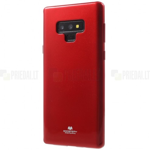 Samsung Galaxy Note 9 (N960F) Mercury raudonas kieto silikono tpu dėklas - nugarėlė