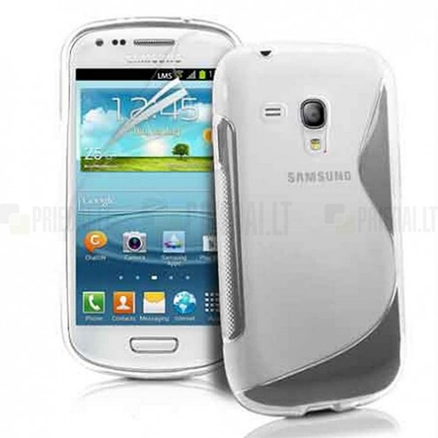 Samsung Galaxy S Duos S7562 skaidrus slikoninis TPU dėklas (Samsung Galaxy S Trend S7560 dėklas)