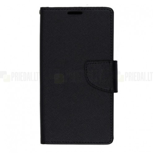 „Fancy“ Samsung Galaxy S10e (G970) juodas odinis dėklas