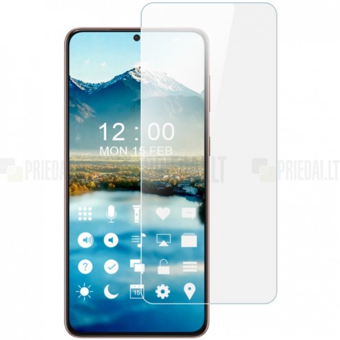 Samsung Galaxy S21 FE (Fan Edition) 5G skaidri apsauginė pilnai dengianti ekrano plėvelė