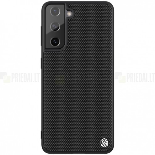 Samsung Galaxy S21 (G991B) „Nillkin“ Textured Case juodas dėklas - nugarėlė