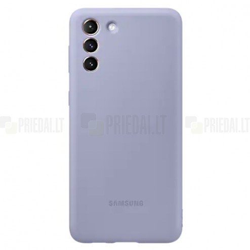 Samsung Galaxy S21+ (G996B) „Samsung“ Silicone Cover kieto silikono violetinis dėklas