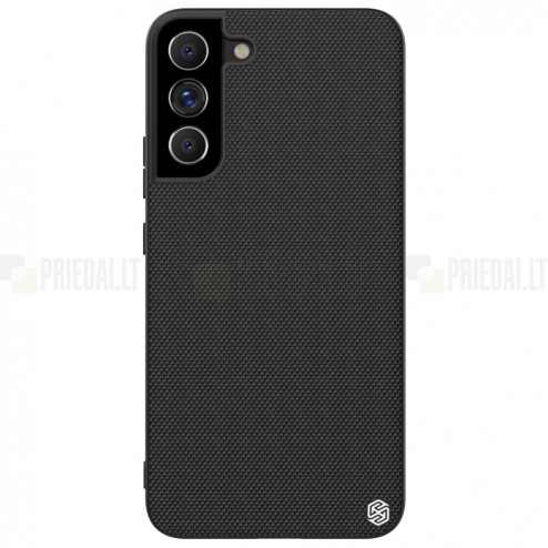 Samsung Galaxy S22+ 5G (SM-S906X) „Nillkin“ Textured Case juodas dėklas - nugarėlė