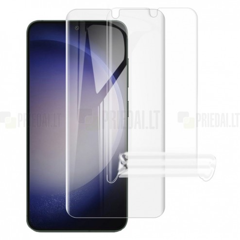 Samsung Galaxy S24 (SM-S921) apsauginė skaidri (pilnai dengianti) ekrano plėvelė