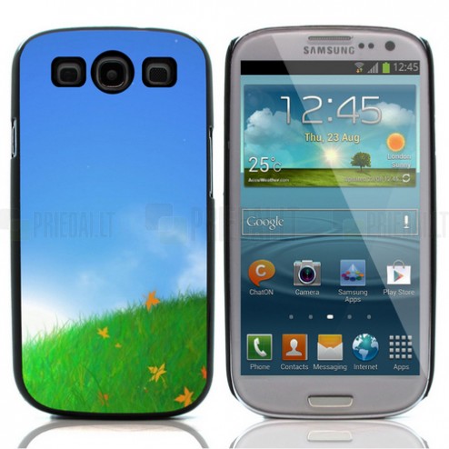 Samsung Galaxy S3 i9300 „Pieva” plastikinis dėklas (dėkliukas, nugarėlė)