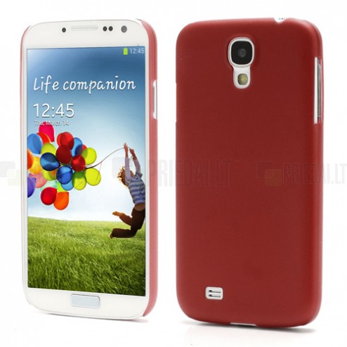 Ploniausias pasaulyje raudonas Samsung Galaxy S4 i9505 dėklas (nugarėlė)