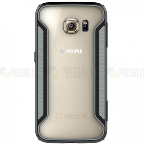 Samsung Galaxy S6 Edge Nillkin Slim rėmelis (kraštų apvadas, bamperis) - juodas