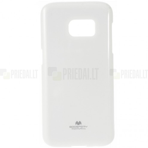 Mercury Samsung Galaxy S7 (G930) Mercury baltas kieto silikono tpu dėklas - nugarėlė