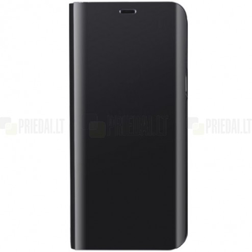 Samsung Galaxy S9 (G960) plastikinis atverčiamas juodas dėklas