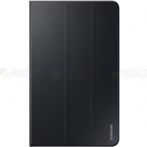 Originalus Samsung Galaxy Tab A 10,1 2016 (T585, T580) Book Cover EF-BT580 atverčiamas juodas odinis dėklas