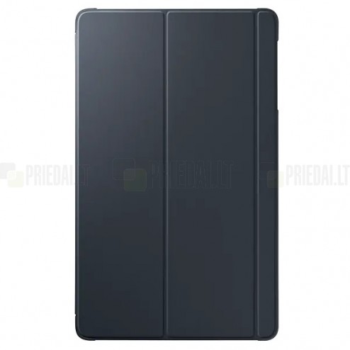Originalus Samsung Galaxy Tab A 10.1 2019 (T515, T510) Book Cover EF-BT510 atverčiamas juodas odinis dėklas