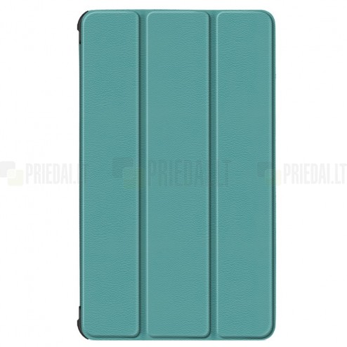 Samsung Galaxy Tab A7 Lite 8.7 2021 (T220, T225) atverčiamas mėtinis odinis dėklas - knygutė