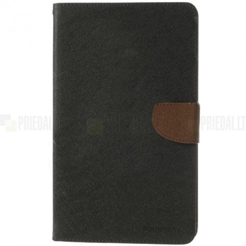 „Mercury“ Fancy Samsung Galaxy Tab Pro 8.4 (T320) juodas, rudas odinis dėklas