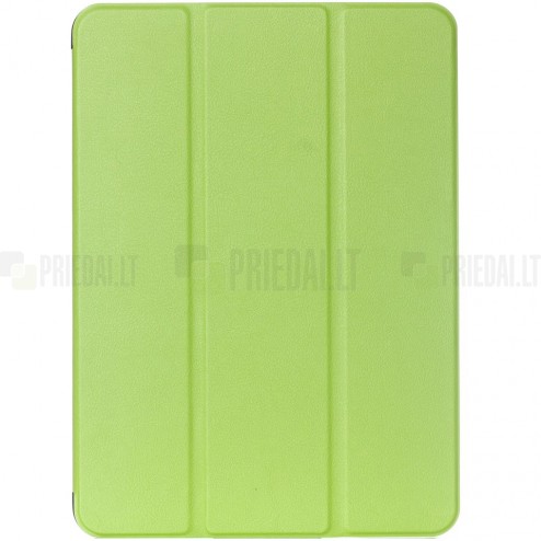 Samsung Galaxy Tab S2 9,7 (T815, T810) atverčiamas žalias odinis dėklas - knygutė (sulankstomas)