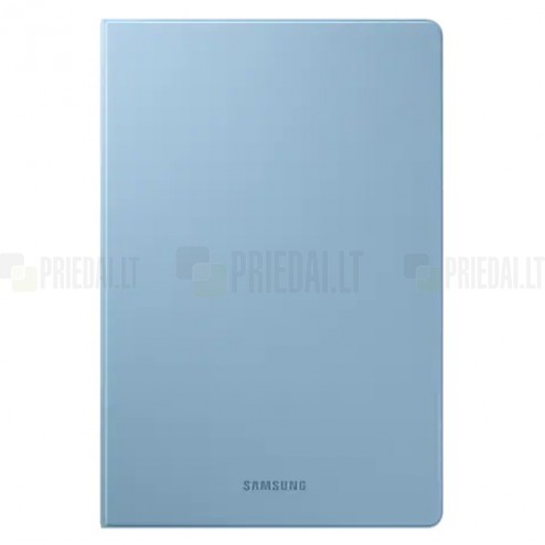 Originalus Samsung Galaxy Tab S6 Lite 10.4 (P615, P610, P613, P619) Book Cover EF-BP610 atverčiamas mėlynas odinis dėklas