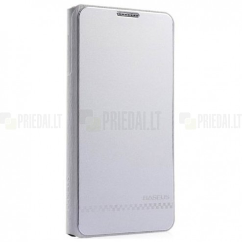 Prabangus „Baseus Business“ sidabrinis Samsung Galaxy Note 3 dėklas