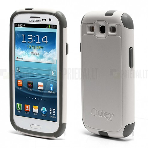 „OtterBox“ Commuter baltas Samsung Galaxy S3 i9300 dėklas (dėkliukas)