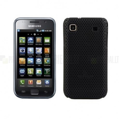 Tinklelio formos juodas Samsung Galaxy S i9000 dėklas (dėkliukas)