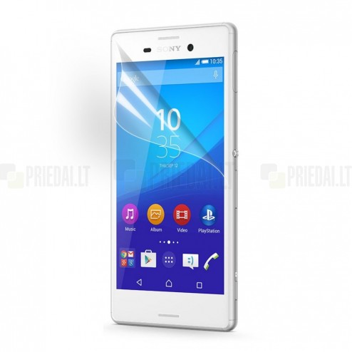 Sony Xperia M4 Aqua skaidri apsauginė ekrano plėvelė