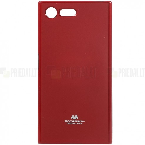 Sony Xperia X Compact (F5321) raudonas Mercury kieto silikono (TPU) dėklas