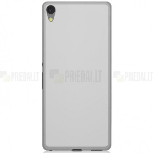 Sony Xperia XA Ultra (F3212, F3216) kieto silikono TPU skaidruss dėklas - nugarėlė