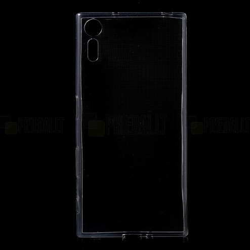 Sony Xperia XZ (Xperia XZs) kieto silikono TPU skaidrus dėklas - nugarėlė