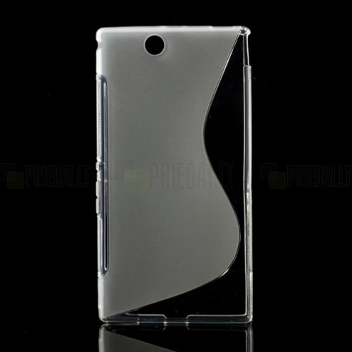 Sony Xperia Z Ultra skaidrus silikoninis dėklas