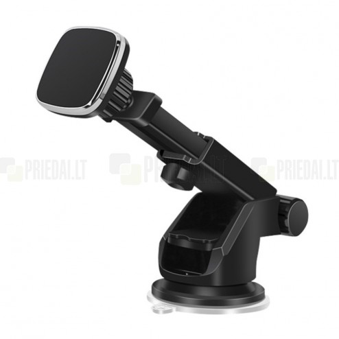 „Telescopic“ magnetinis juodas automobilinis telefono laikiklis (prie lango)