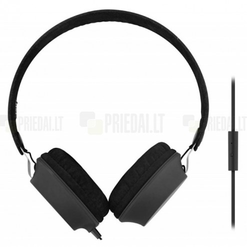 „TnB“ Legend juodos ausinės su lankeliu (laisvų rankų įranga)