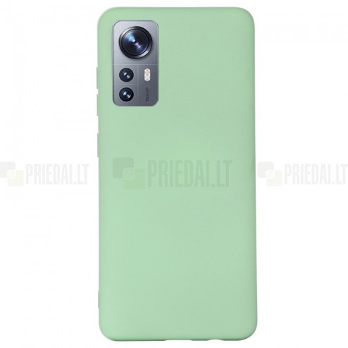 Xiaomi 12 Shell kieto silikono TPU žalias dėklas - nugarėlė