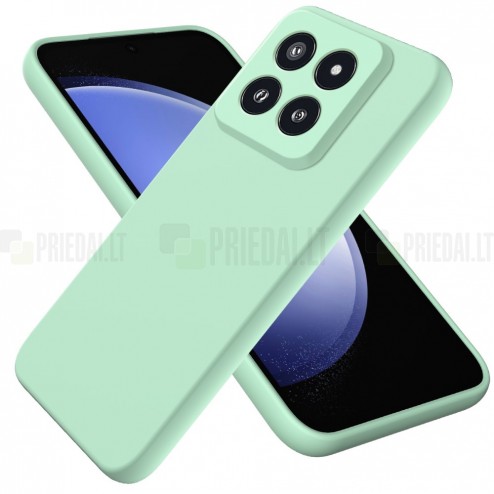 Xiaomi 14 Pro Shell kieto silikono (TPU) dėklas žalias - nugarėlė