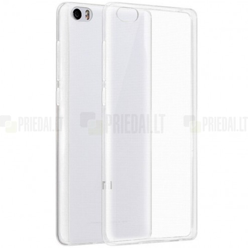 Xiaomi Mi 5S skaidrus (permatomas) silikoninis TPU ploniausias pasaulyje bespalvis dėklas