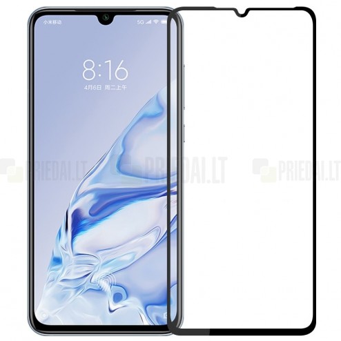 Xiaomi Mi 9 Pro „Mofi“ 9H Tempered Glass sustiprintos apsaugos juodas pilnai dengiantis apsauginis ekrano stiklas 0,26 mm