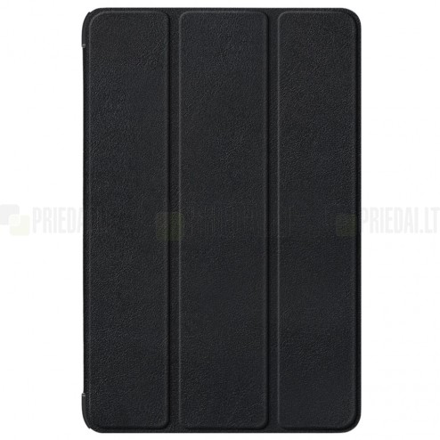 Xiaomi Pad 6 atverčiamas juodas odinis dėklas (sulankstomas)