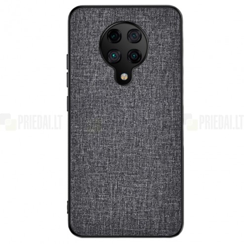 „Bi-Color“ Splicing Xiaomi Poco F2 Pro pilkas odinis dėklas