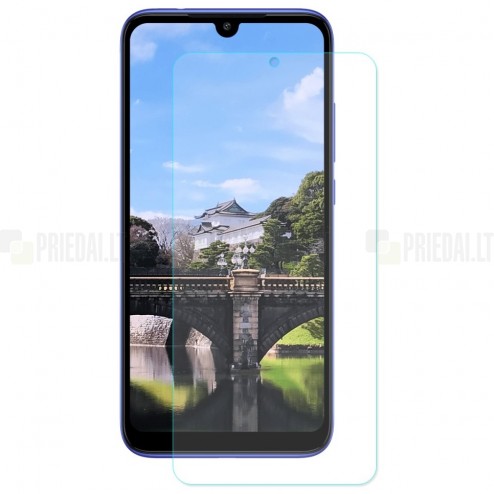 Xiaomi Redmi 7 „Calans“ 9H Tempered Glass sustiprintos apsaugos skaidrus pilnai dengiantis apsauginis ekrano stiklas 0,26 mm