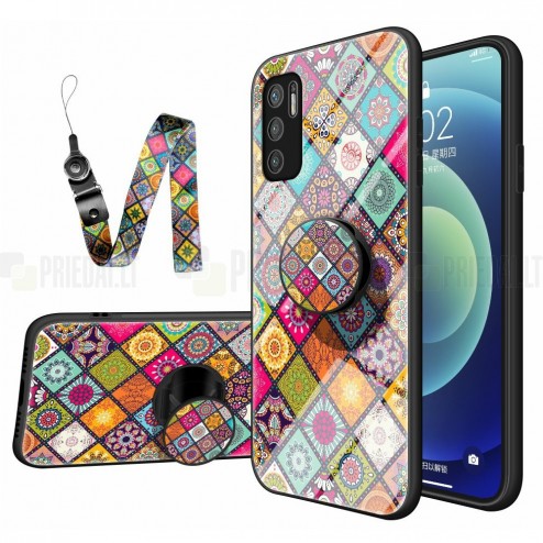 Xiaomi Poco M3 Pro (Redmi Note 10 5G) „Pattern“ kieto silikono TPU spalvotas dėklas - nugarėlė