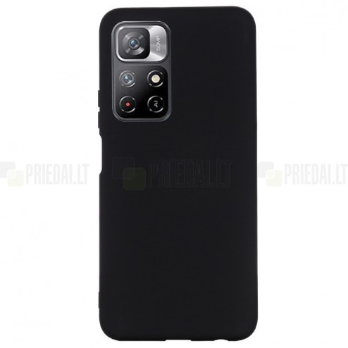 Xiaomi Poco M4 Pro (Redmi Note 11 5G) Shell kieto silikono TPU juodas dėklas - nugarėlė