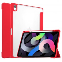 „Deluxe“ atverčiamas dėklas - raudonas (iPad Air 4 2020 / iPad Air 5 2022)