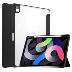 „Deluxe“ atverčiamas dėklas - juodas (iPad Air 4 2020 / iPad Air 5 2022)