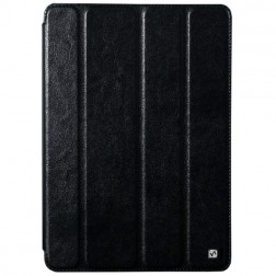 „HOCO“ Crystal atverčiamas odinis dėklas - juodas (iPad Air)