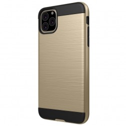 Sustiprintos apsaugos dėklas - auksinis (iPhone 11 Pro)