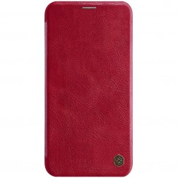 „Nillkin“ Qin atverčiamas dėklas - raudonas (iPhone 11 Pro Max)