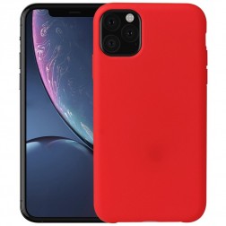 Kieto silikono (TPU) dėklas - raudonas (iPhone 11 Pro Max)