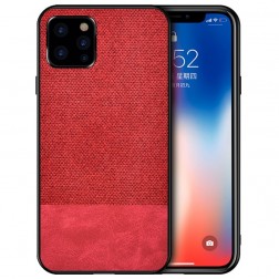 „Bi-Color“ Splicing dėklas - raudonas (iPhone 12 / 12 Pro)