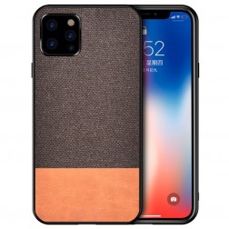 „Bi-Color“ Splicing dėklas - rudas (iPhone 12 Pro Max)