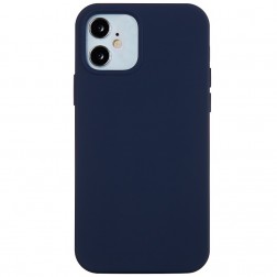 Kieto silikono (TPU) dėklas - mėlynas (iPhone 12 Mini)