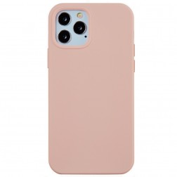 Kieto silikono (TPU) dėklas - šviesiai rožinis (iPhone 12 Pro Max)