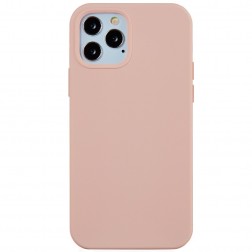 Kieto silikono (TPU) dėklas - rožinis (iPhone 12 / 12 Pro)